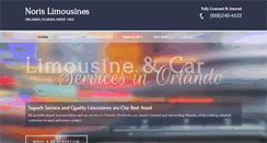 Desktop Screenshot of norislimousines.com